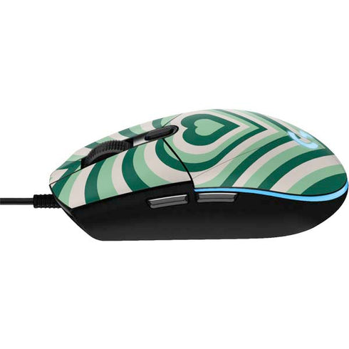Lucky Heart Pattern G203 Prodigy RGB Wired Gaming Mouse Skin