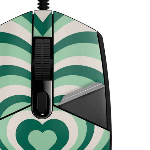 Lucky Heart Pattern G203 Prodigy RGB Wired Gaming Mouse Skin