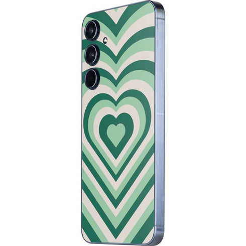 Lucky Heart Pattern Galaxy A35 5G Skin