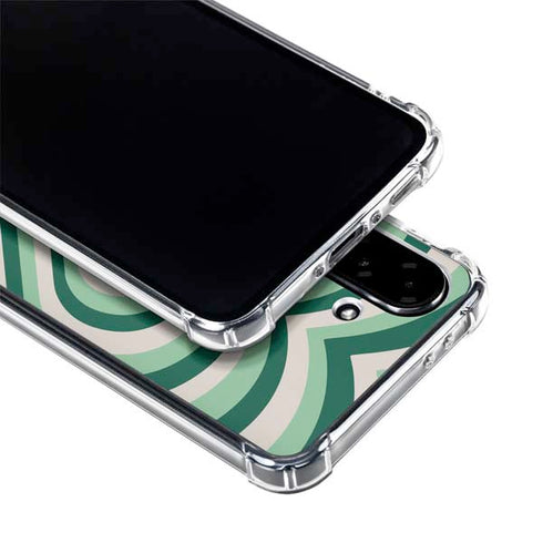 Lucky Heart Pattern Galaxy A36 5G Clear Case