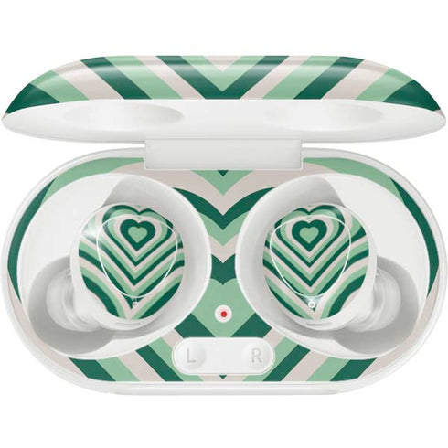 Lucky Heart Pattern Galaxy Buds Plus Skin