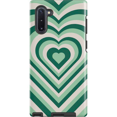 Lucky Heart Pattern Galaxy Cases