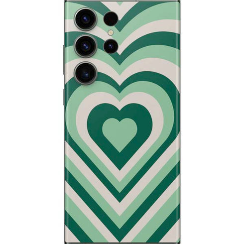 Lucky Heart Pattern Galaxy Skins