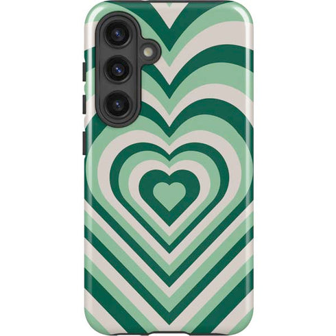 Lucky Heart Pattern Galaxy S25 Impact Case