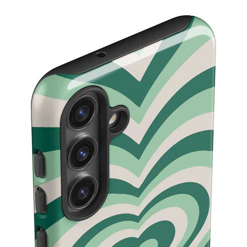 Lucky Heart Pattern Galaxy S25 Impact Case