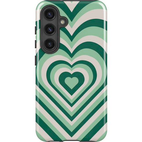 Lucky Heart Pattern Galaxy S25 Plus Impact Case