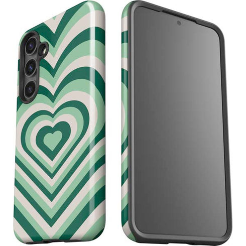 Lucky Heart Pattern Galaxy S25 Plus Impact Case