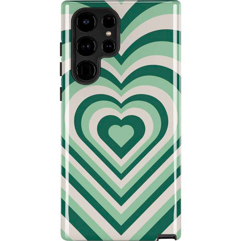 Lucky Heart Pattern Galaxy S25 Ultra Impact Case