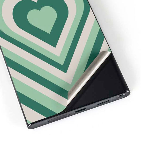 Lucky Heart Pattern Galaxy S24 Ultra Skin