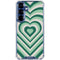 Lucky Heart Pattern Galaxy S25 Clear Case
