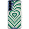 Lucky Heart Pattern Galaxy S25 Plus Clear Case