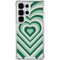 Lucky Heart Pattern Galaxy S25 Ultra Clear Case