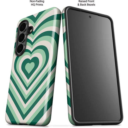 Lucky Heart Pattern Galaxy S26 Plus Impact Case