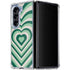 Lucky Heart Pattern Galaxy Z Fold5 5G Clear Case