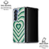 Lucky Heart Pattern Galaxy Z Fold6 Clear Case