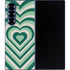 Lucky Heart Pattern Galaxy Z Fold6 Skin