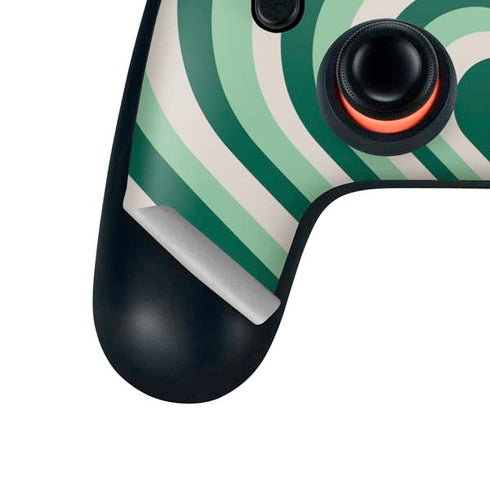 Lucky Heart Pattern Google Stadia Controller Skin