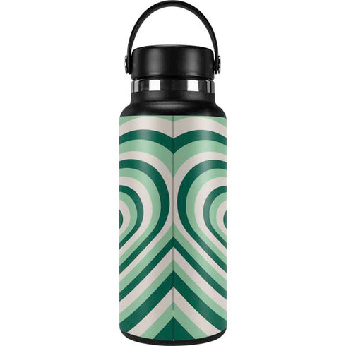 Lucky Heart Pattern Hydro Flask 32oz Wide Mouth Skin