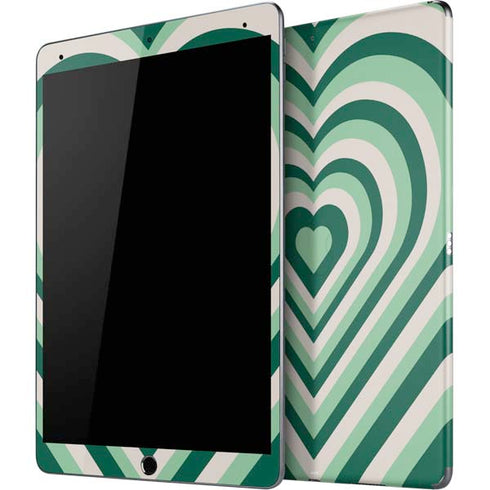 Lucky Heart Pattern iPad Skins