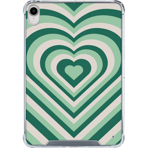 Lucky Heart Pattern iPad 11th Gen (2025) Clear Case