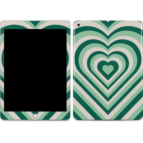 Lucky Heart Pattern Apple iPad Skin