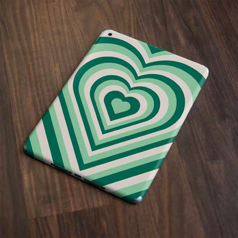 Lucky Heart Pattern Apple iPad Skin