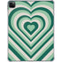 Lucky Heart Pattern iPad Pro 11in (2024) Clear Case