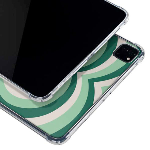 Lucky Heart Pattern iPad Pro 11in (2024) Clear Case