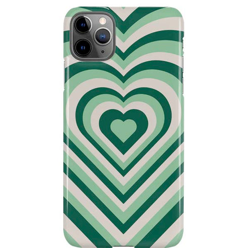 Lucky Heart Pattern iPhone Cases