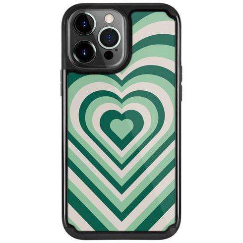 Lucky Heart Pattern iPhone Cases