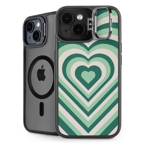 Lucky Heart Pattern iPhone 14 Kickstand Case