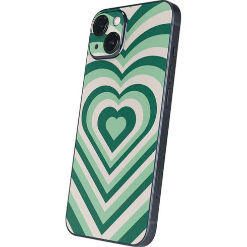 Lucky Heart Pattern iPhone Skins