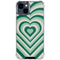 Lucky Heart Pattern iPhone 15 Clear Case