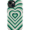 Lucky Heart Pattern iPhone 15 Impact Case
