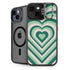 Lucky Heart Pattern iPhone 15 Kickstand Case