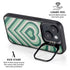 Lucky Heart Pattern iPhone 15 Kickstand Case