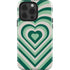 Lucky Heart Pattern iPhone 15 Pro Impact Case