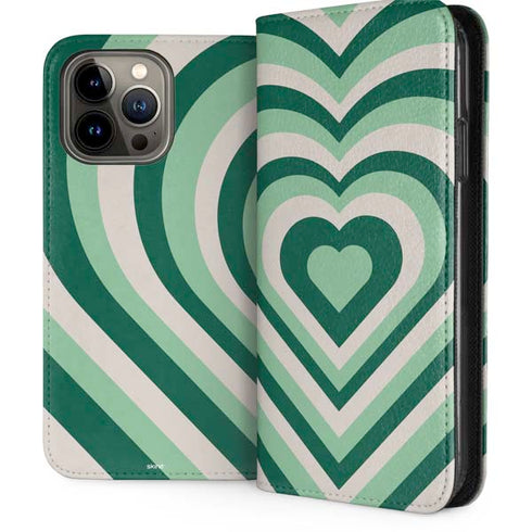 Lucky Heart Pattern iPhone Cases
