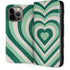 Lucky Heart Pattern iPhone Cases