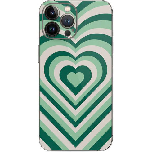 Lucky Heart Pattern iPhone 15 Pro Max Skin