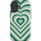 Lucky Heart Pattern iPhone 16 Impact Case