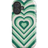 Lucky Heart Pattern iPhone 16 Magsafe Impact Case