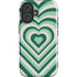 Lucky Heart Pattern iPhone 16 Plus Impact Case