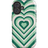 Lucky Heart Pattern iPhone 16 Plus Magsafe Impact Case