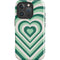 Lucky Heart Pattern iPhone 16 Pro Impact Case