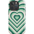 Lucky Heart Pattern iPhone 16 Pro Impact Case