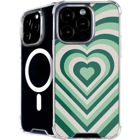 Lucky Heart Pattern iPhone 16 Pro MagSafe Case