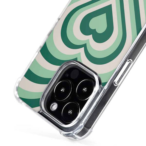 Lucky Heart Pattern iPhone 16 Pro MagSafe Case