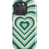Lucky Heart Pattern iPhone 16 Pro Magsafe Impact Case