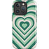Lucky Heart Pattern iPhone 16 Pro Max Impact Case